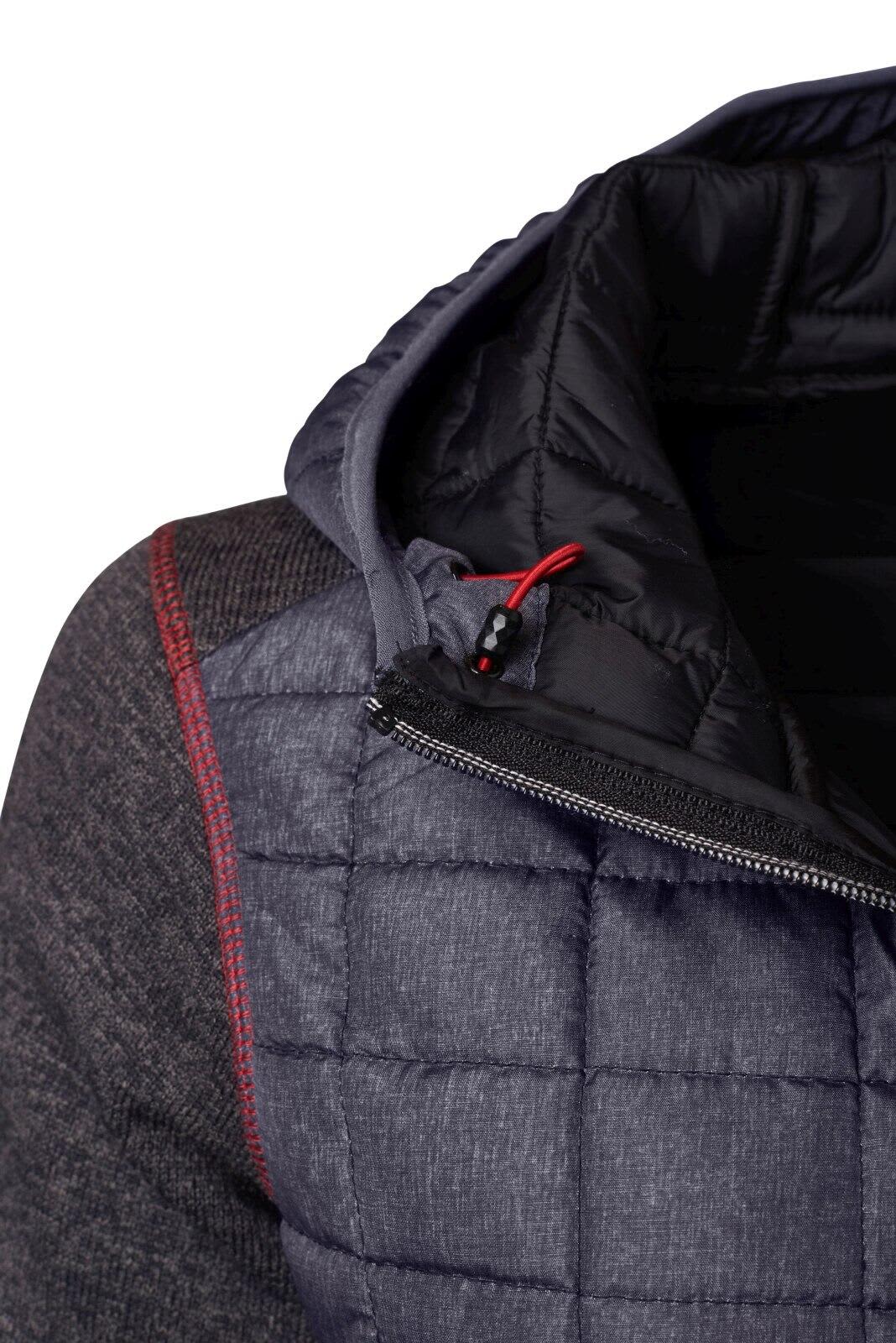 Ladies Knitted Hybrid Jacket
