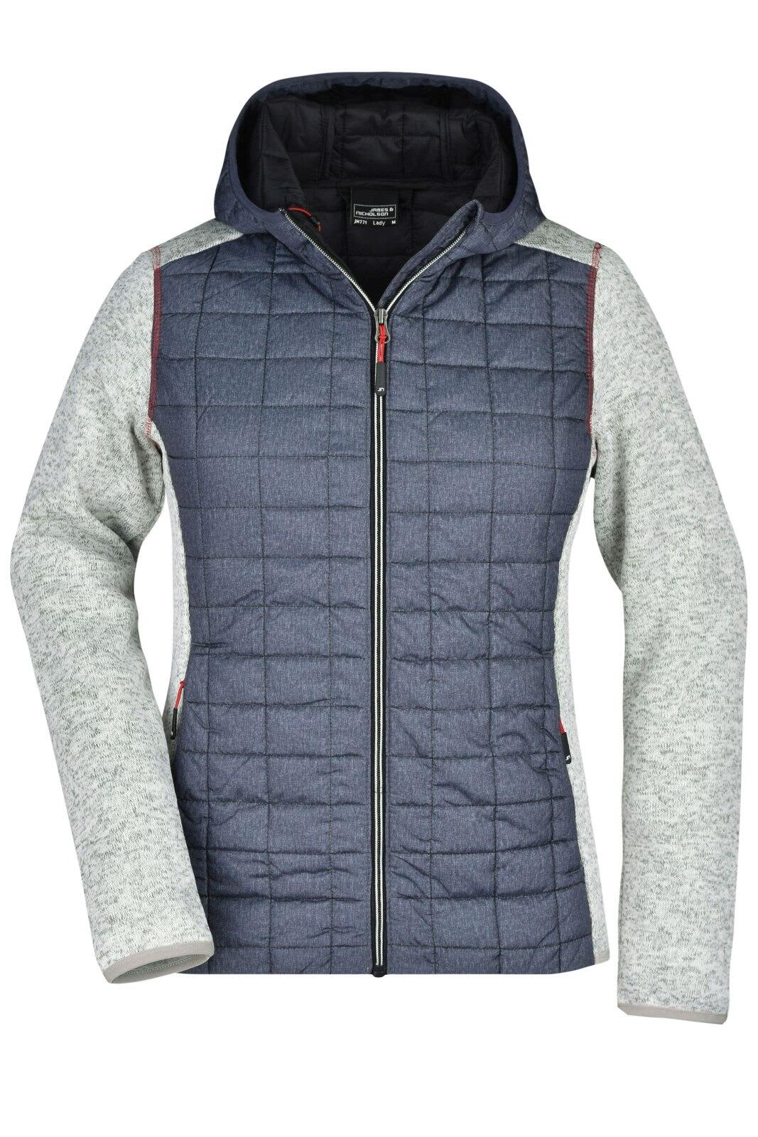 Ladies Knitted Hybrid Jacket
