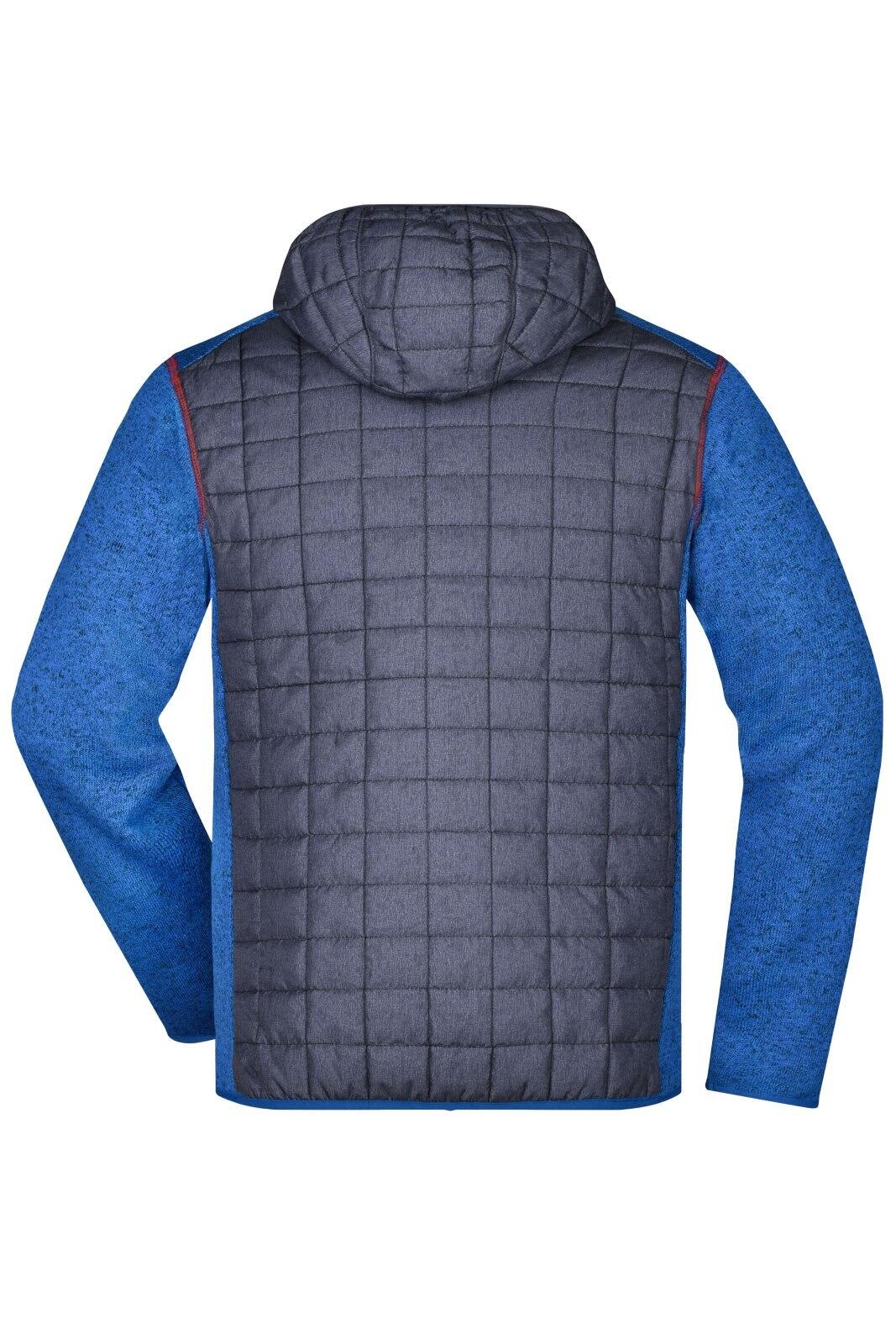 Mens Knitted Hybrid Jacket