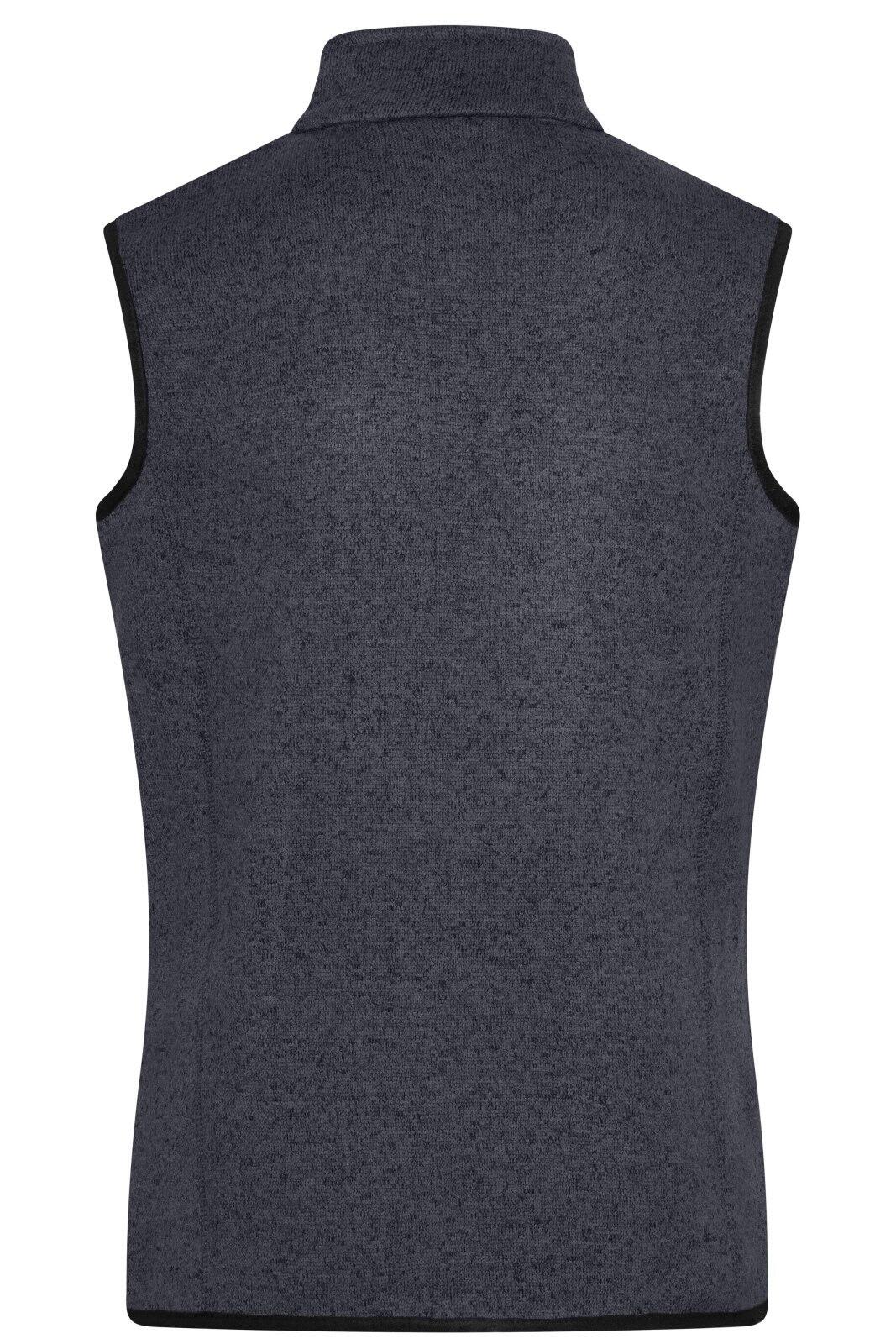 Ladies Knitted Fleece Vest