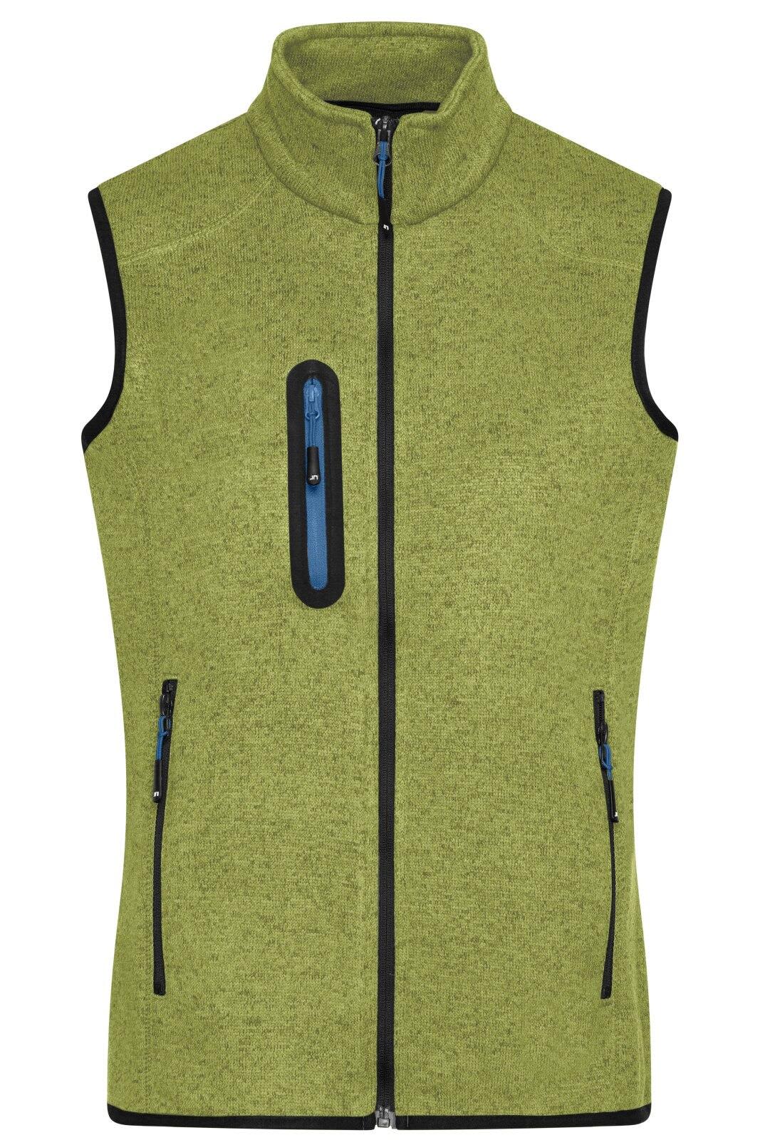 Mens Knitted Fleece Vest