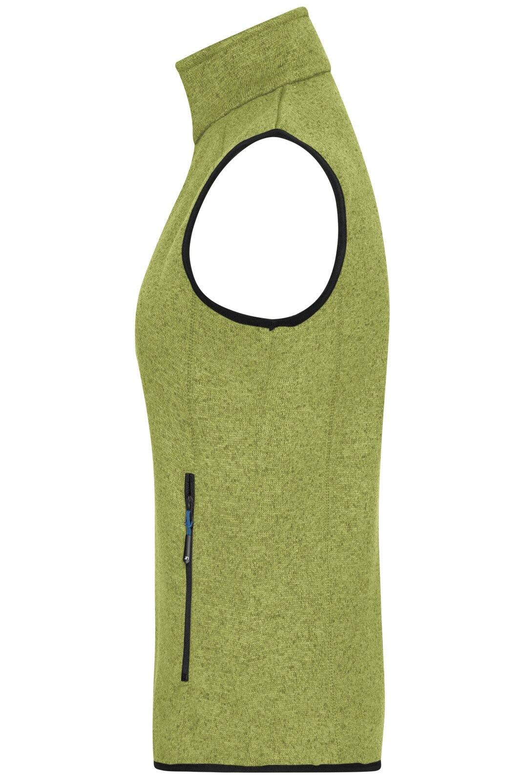 Ladies Knitted Fleece Vest