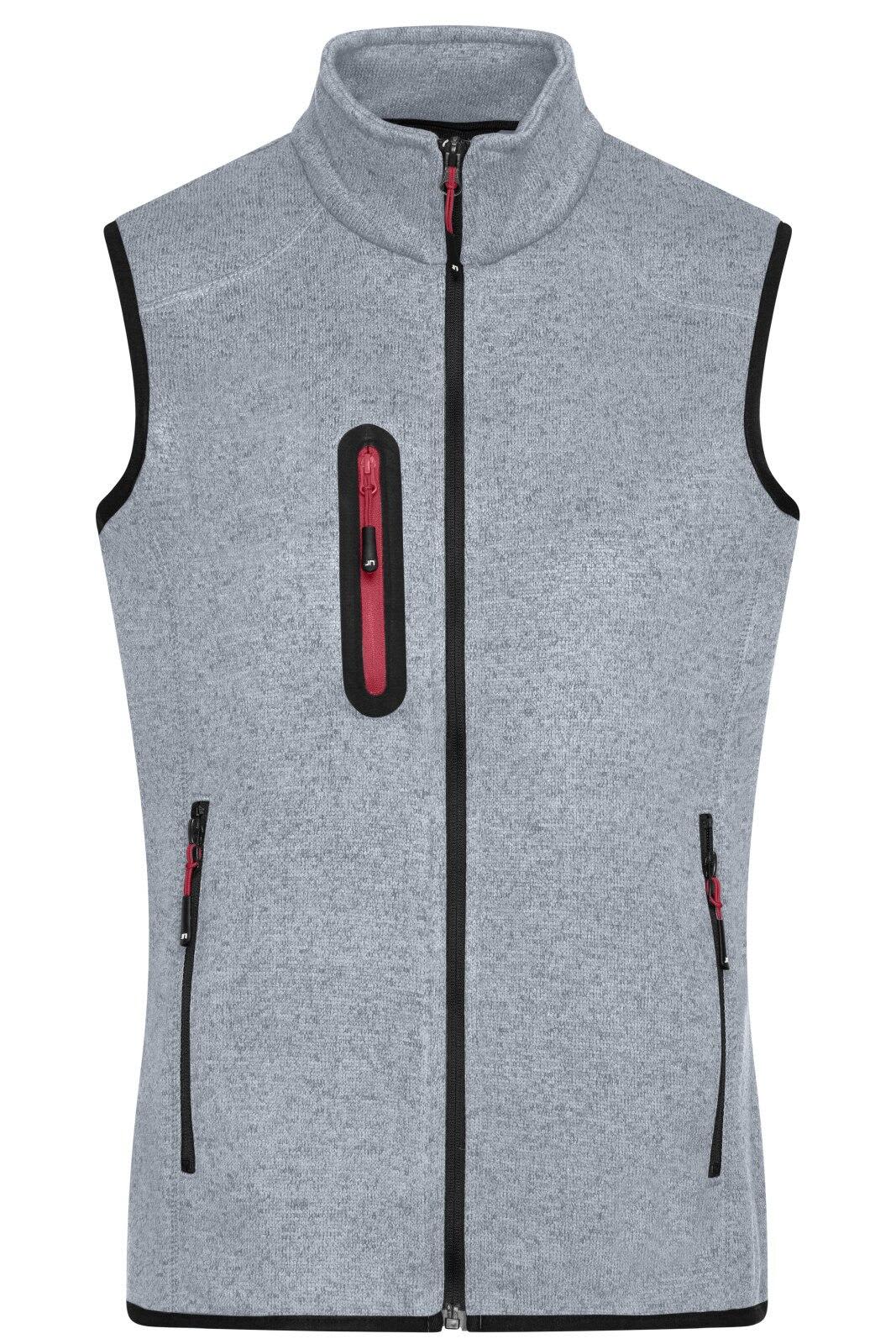 Mens Knitted Fleece Vest