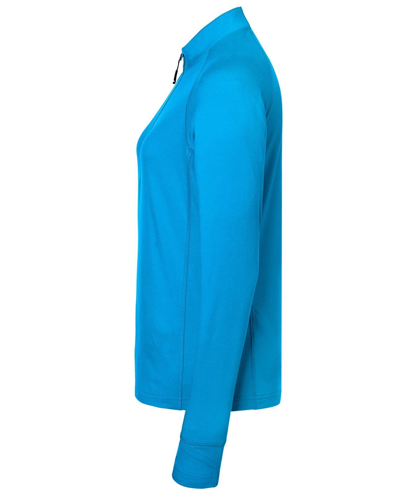 Ladies Sports Shirt Halfzip
