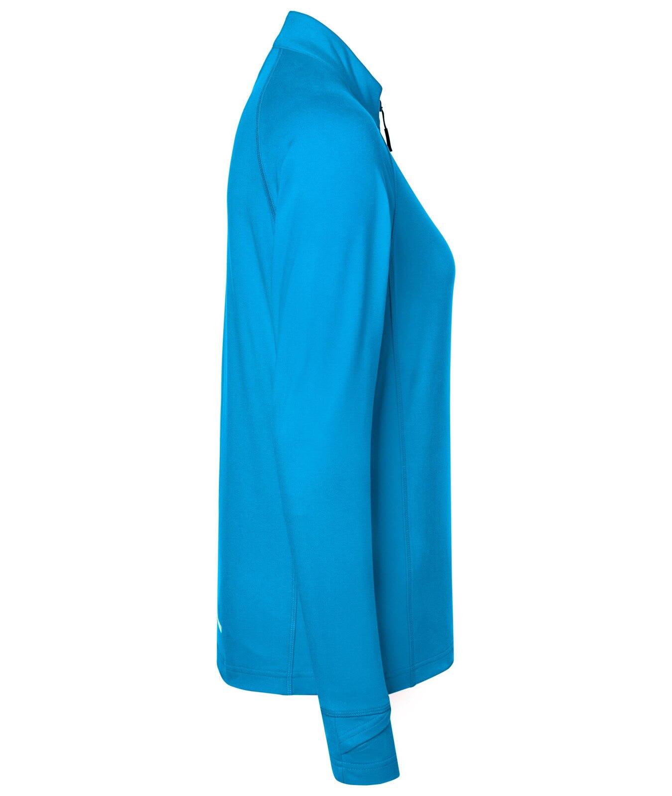 Ladies Sports Shirt Halfzip