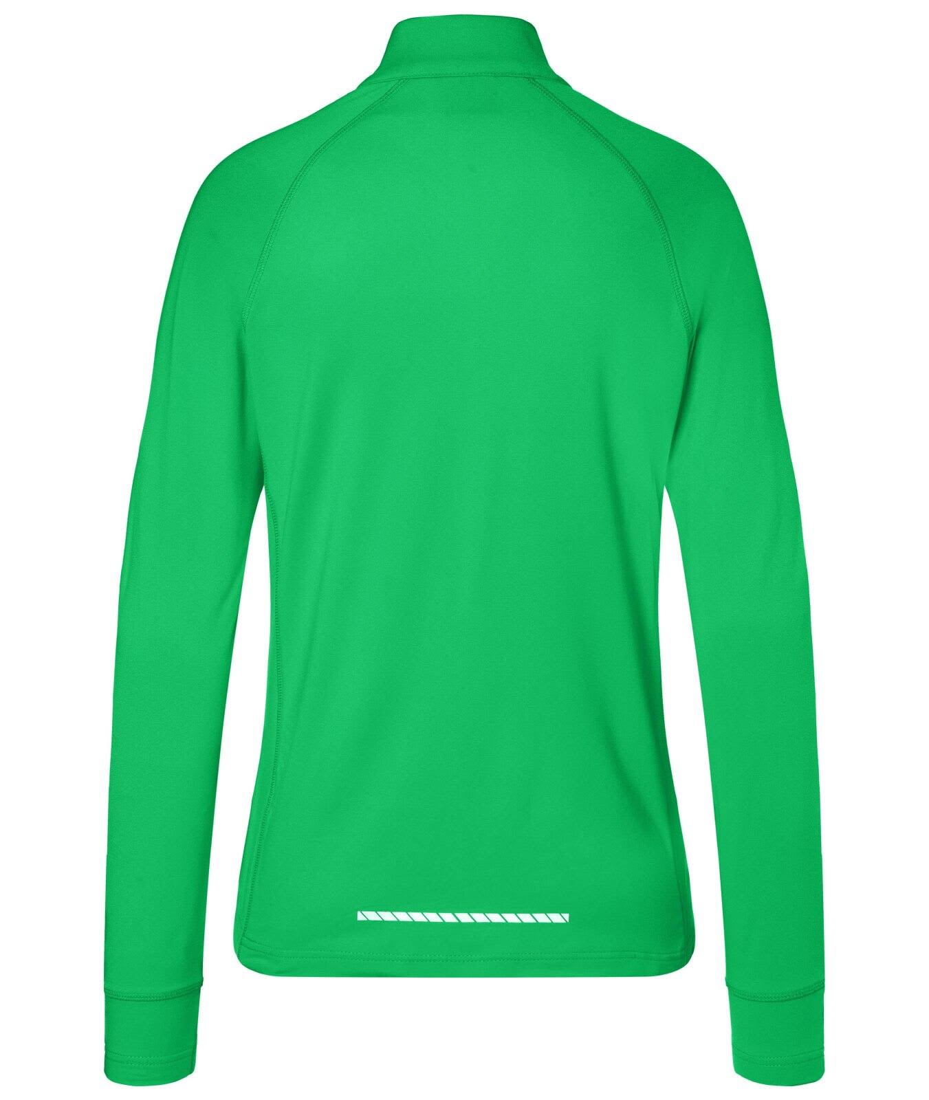Ladies Sports Shirt Halfzip