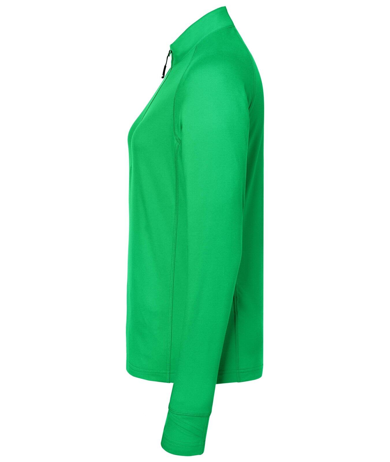 Ladies Sports Shirt Halfzip