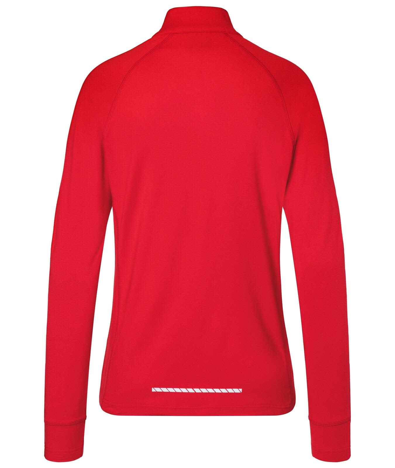 Ladies Sports Shirt Halfzip