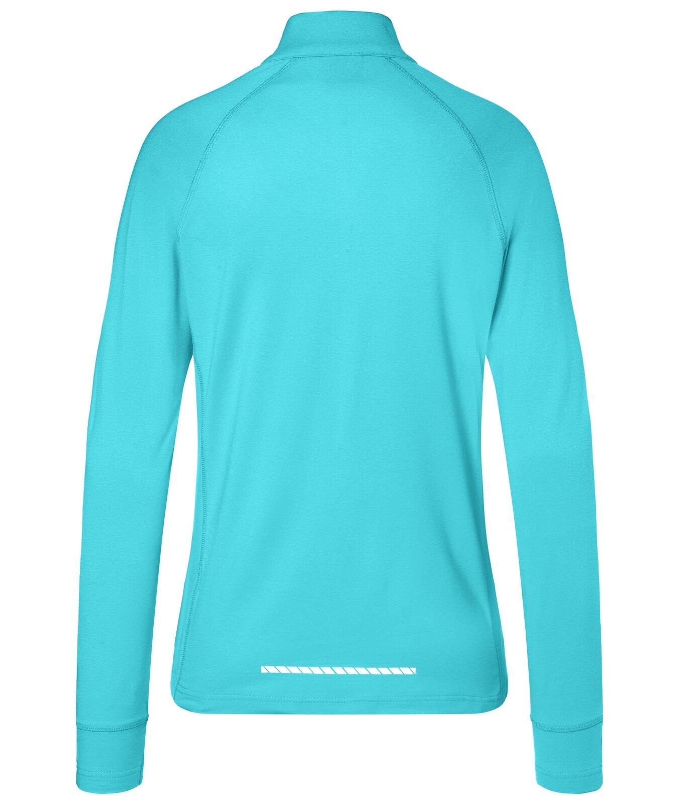 Ladies Sports Shirt Halfzip