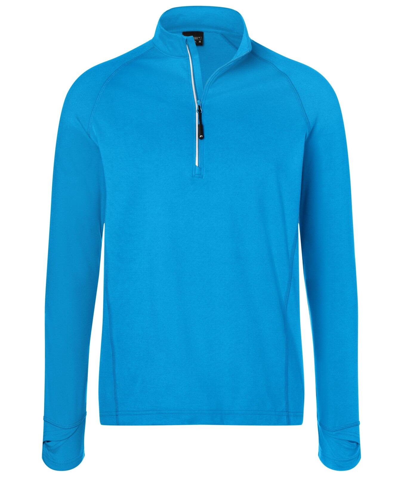 Mens Sports Shirt Halfzip