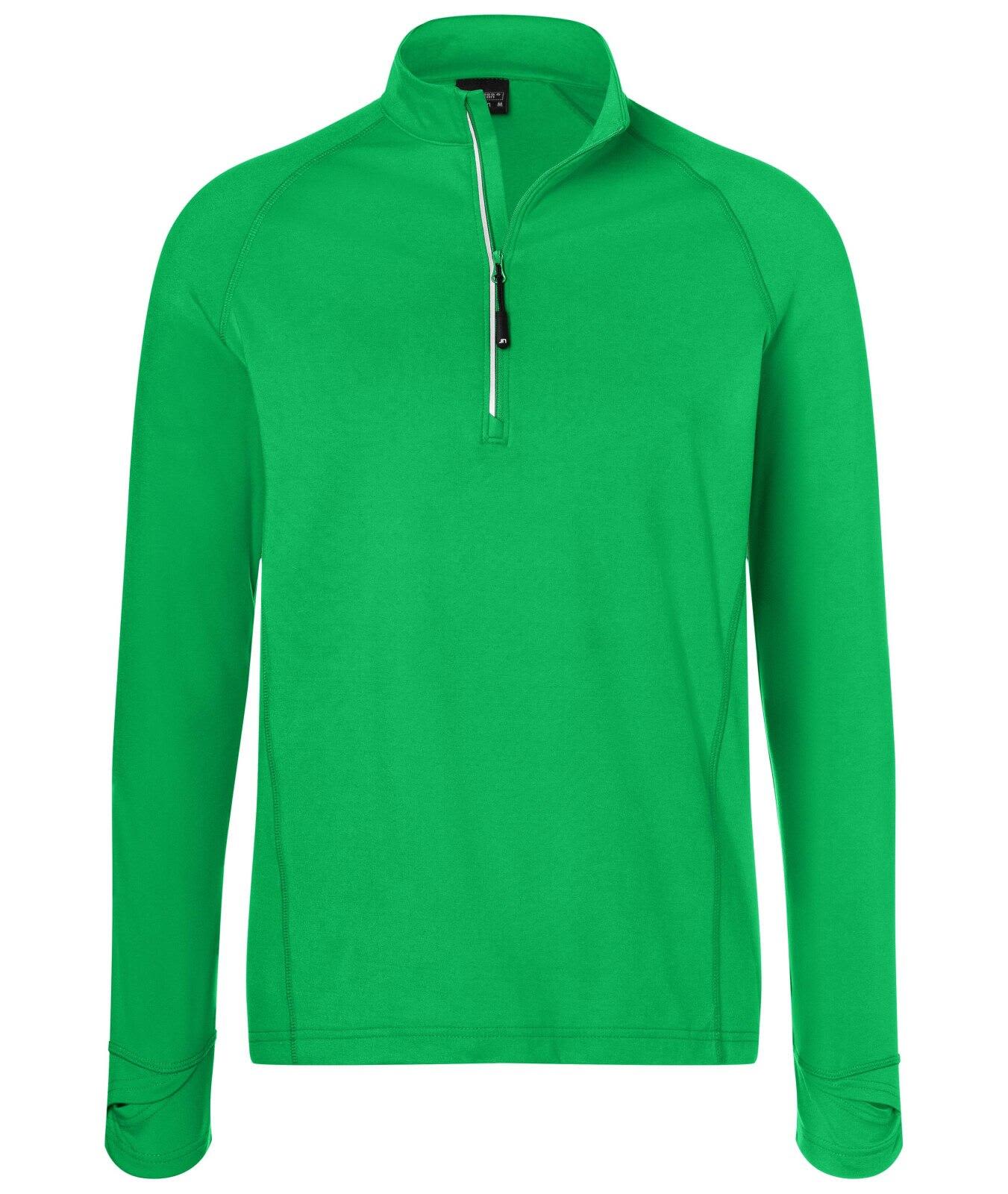 Mens Sports Shirt Halfzip