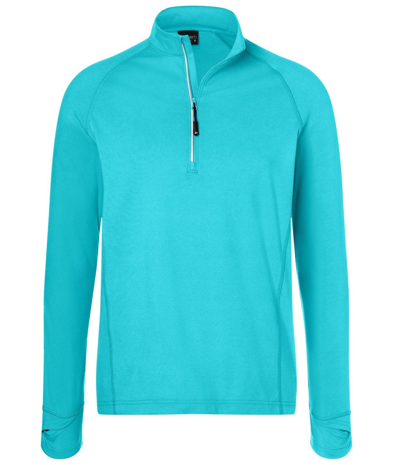 Mens Sports Shirt Halfzip