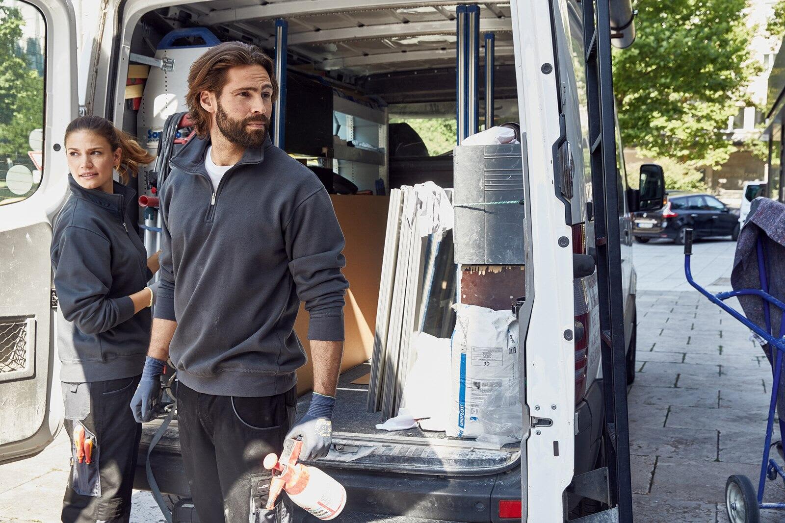 Workwear Half Zip Sweat
