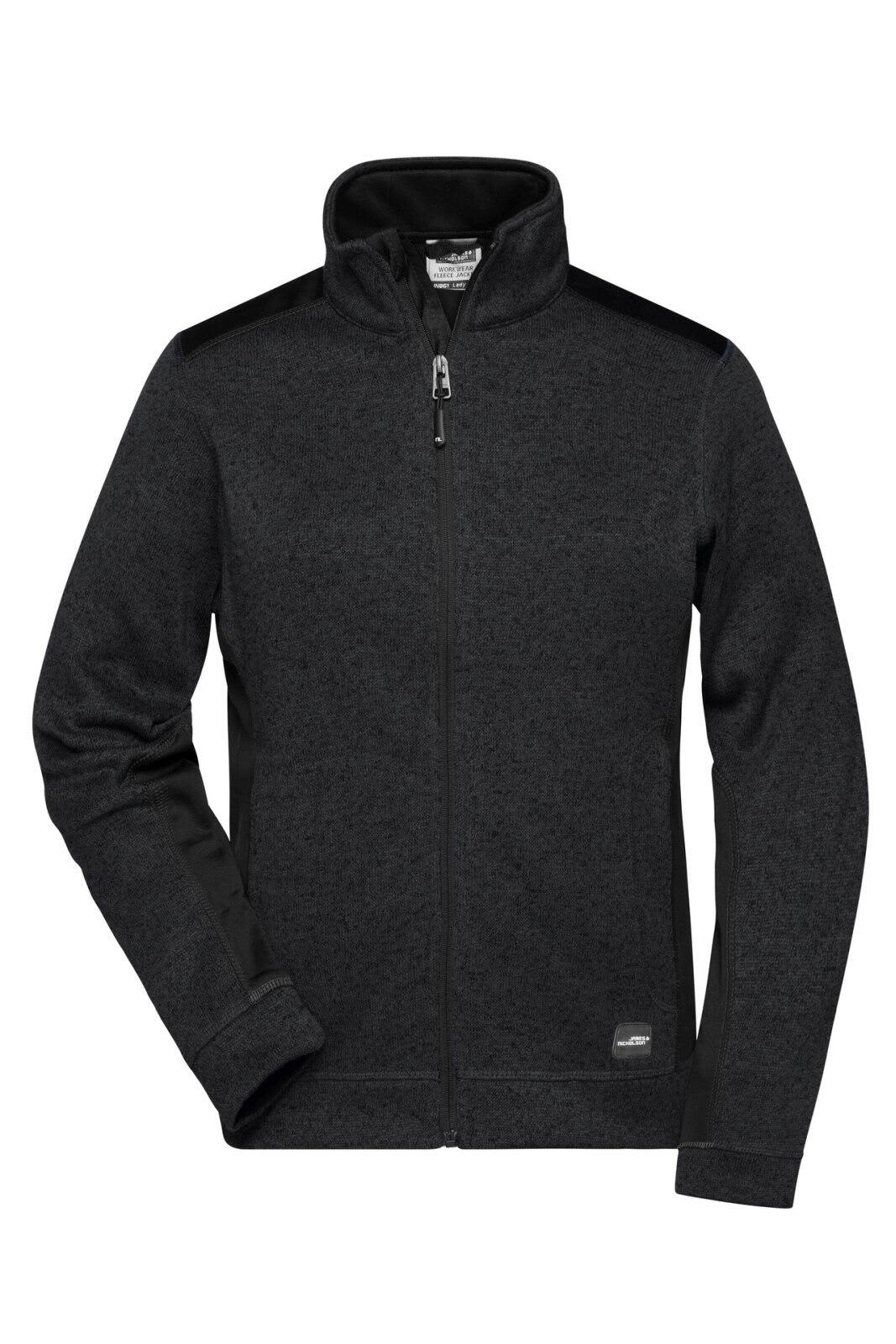 Ladies Knitted Workwear Fleece Jacket
