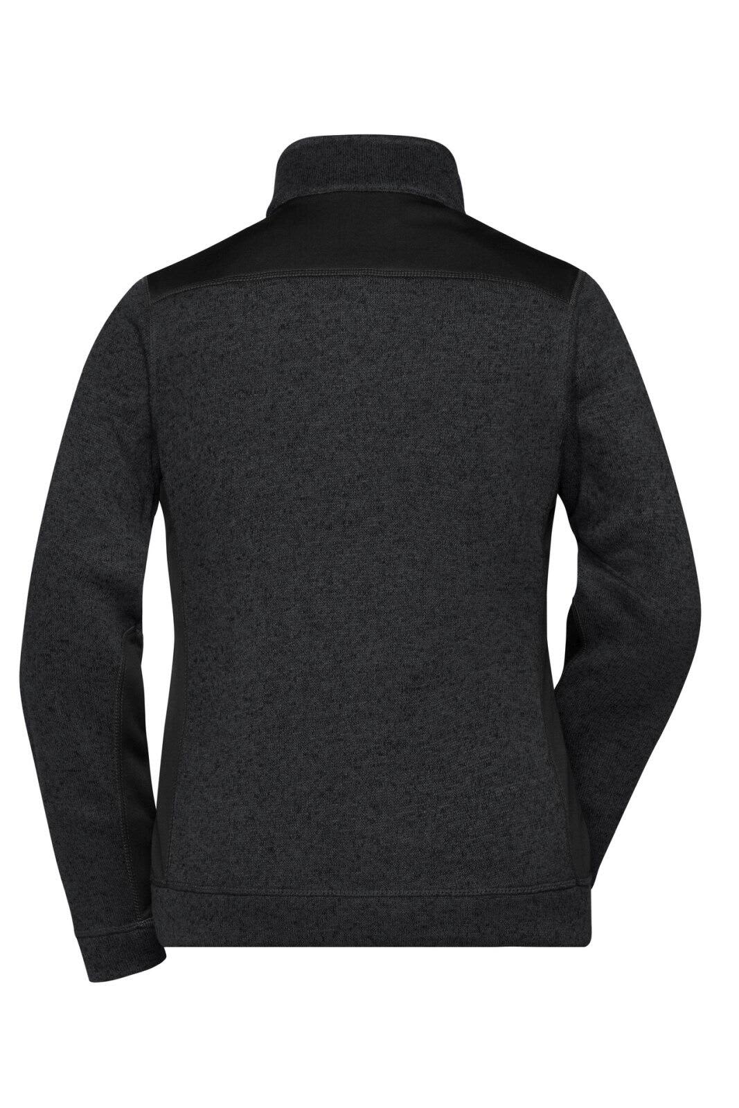 Ladies Knitted Workwear Fleece Jacket