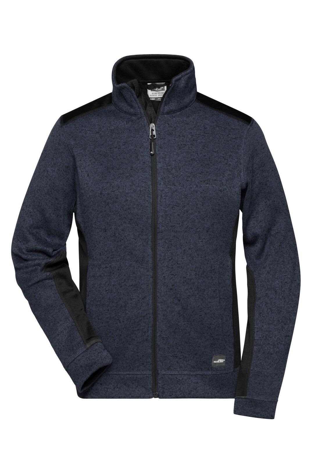 Ladies Knitted Workwear Fleece Jacket