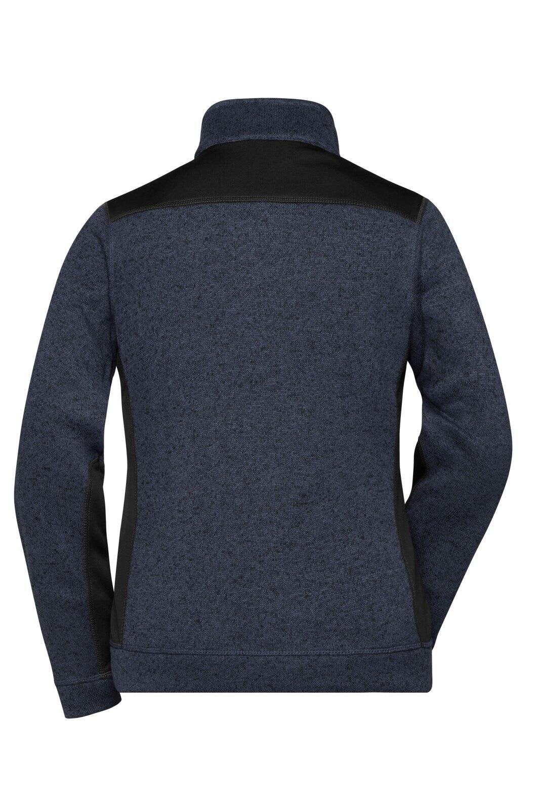 Ladies Knitted Workwear Fleece Jacket