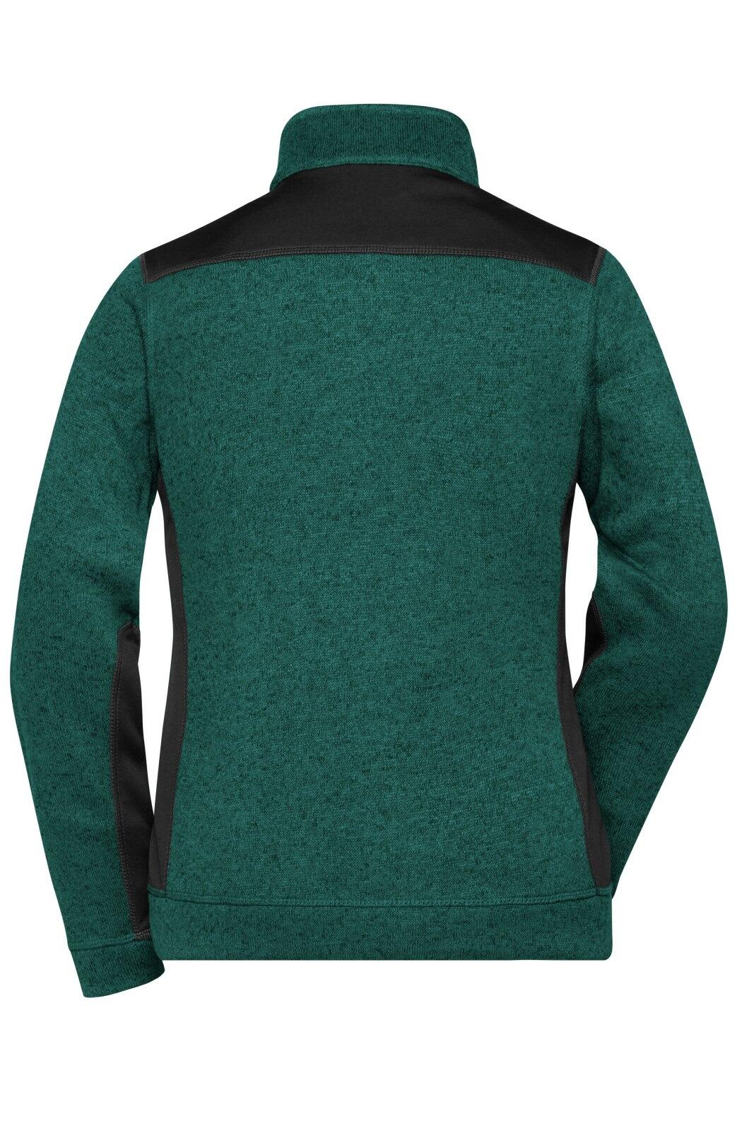 Ladies Knitted Workwear Fleece Jacket