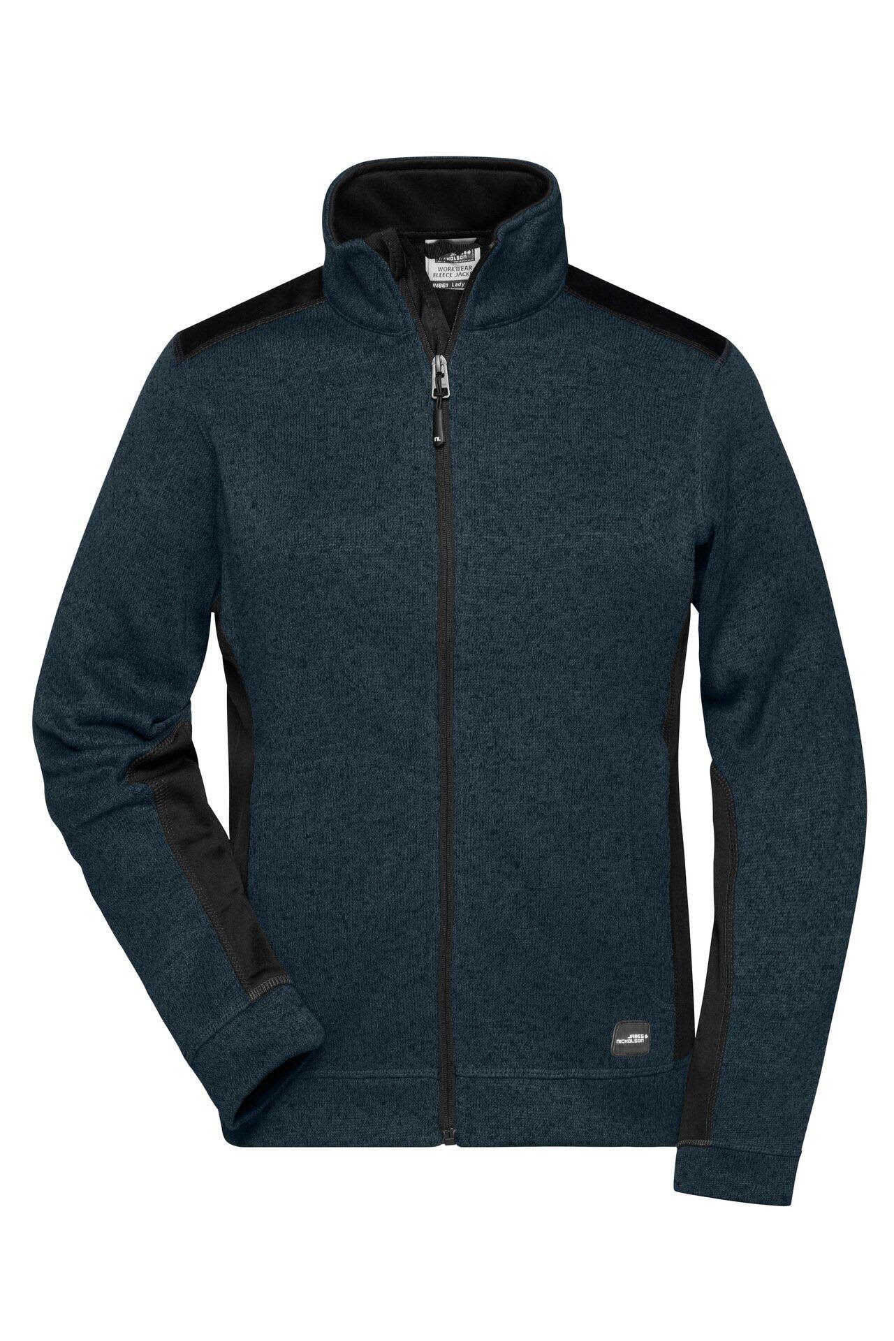 Ladies Knitted Workwear Fleece Jacket