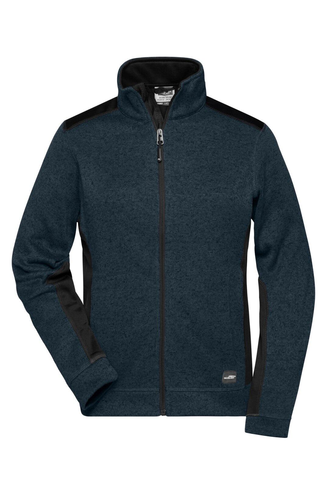 Ladies Knitted Workwear Fleece Jacket