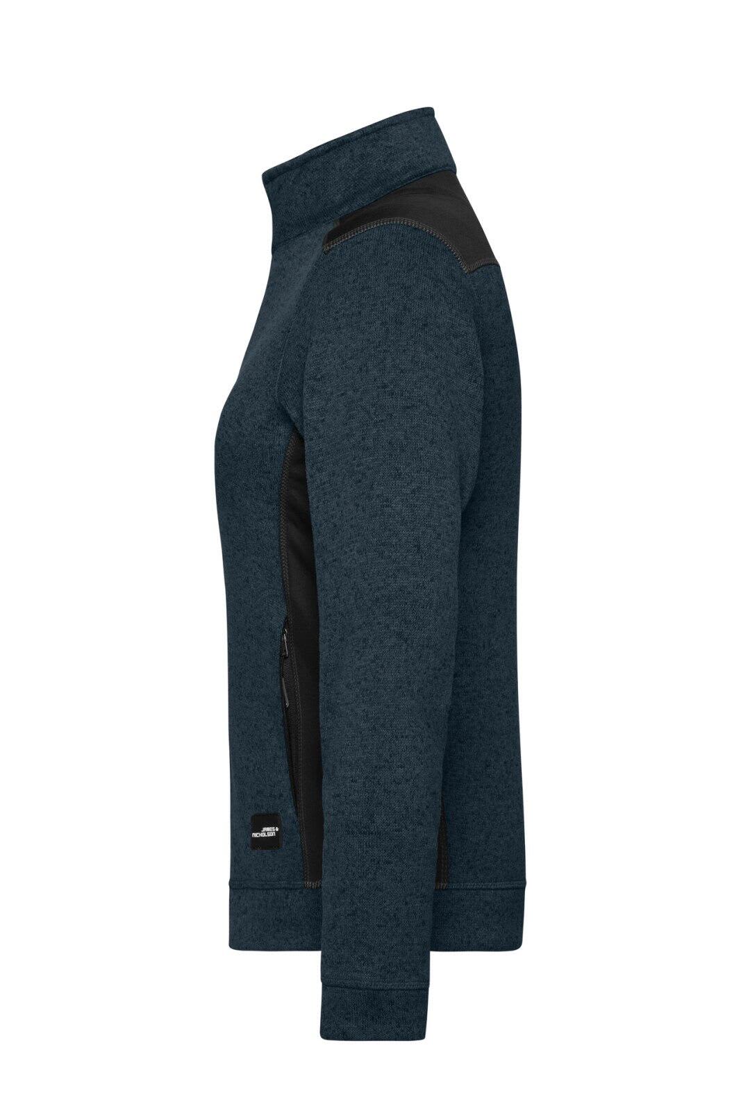 Ladies Knitted Workwear Fleece Jacket