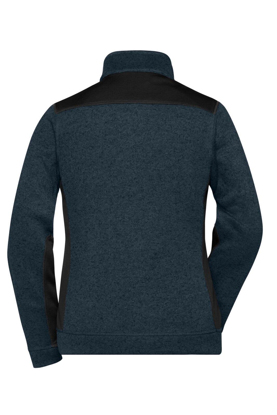 Ladies Knitted Workwear Fleece Jacket