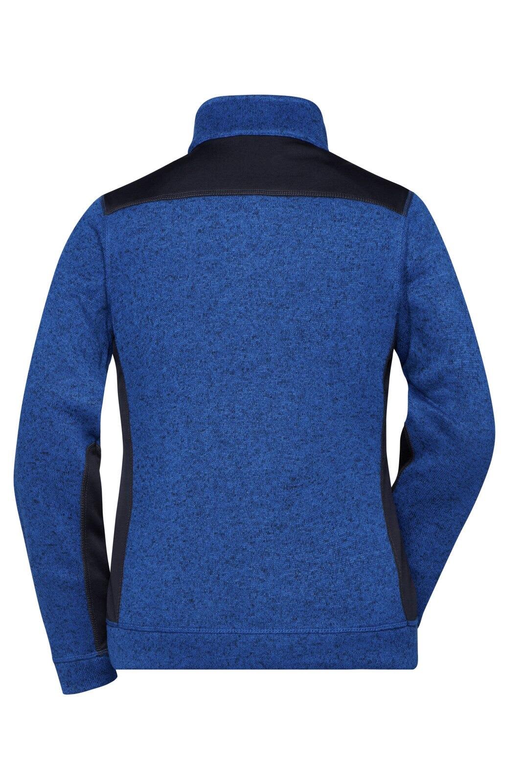 Ladies Knitted Workwear Fleece Jacket