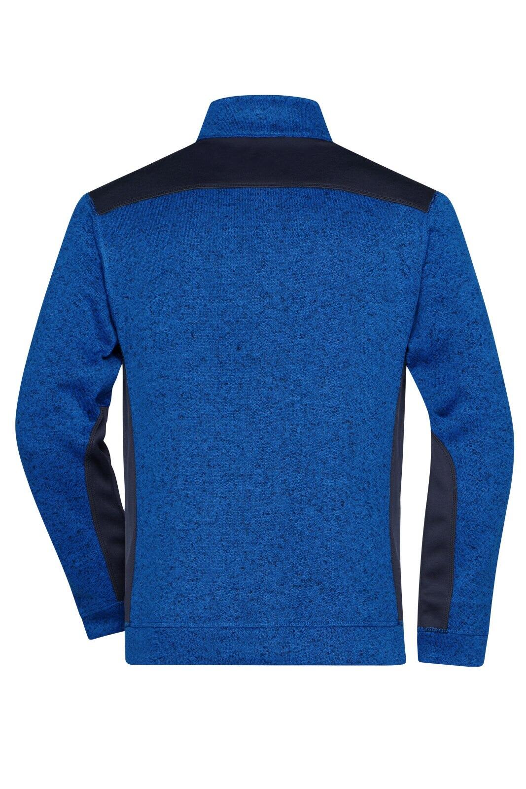 Mens Knitted Workwear Fleece Jacket