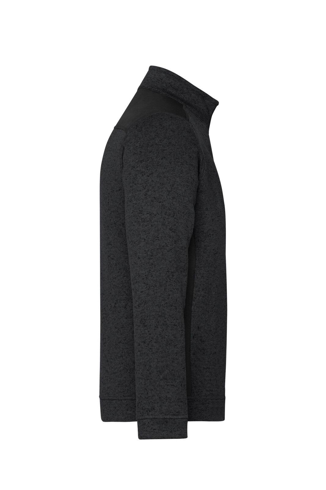 Mens Knitted Workwear Fleece Half-Zip