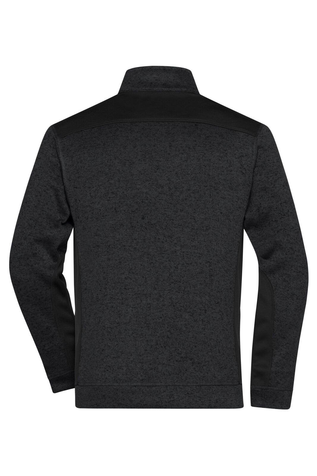 Mens Knitted Workwear Fleece Half-Zip