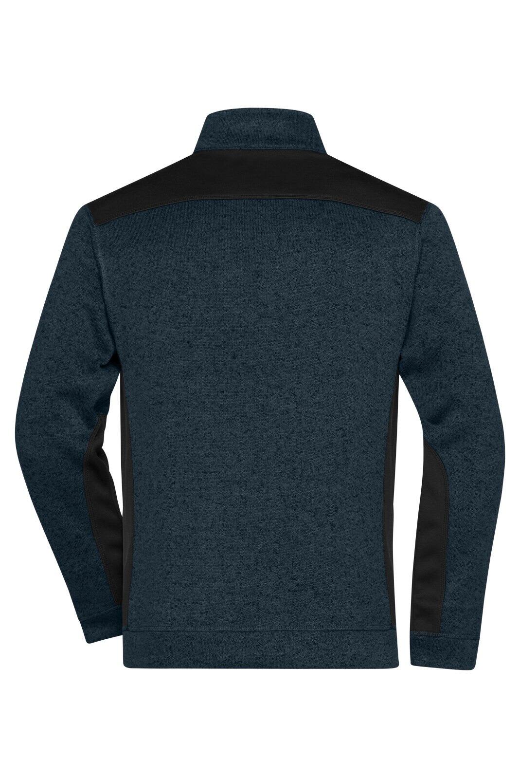 Mens Knitted Workwear Fleece Half-Zip