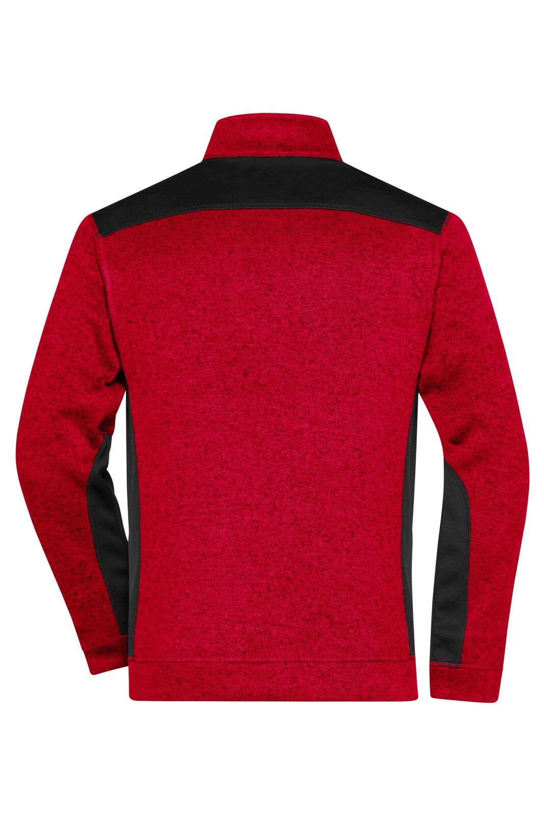 Mens Knitted Workwear Fleece Half-Zip