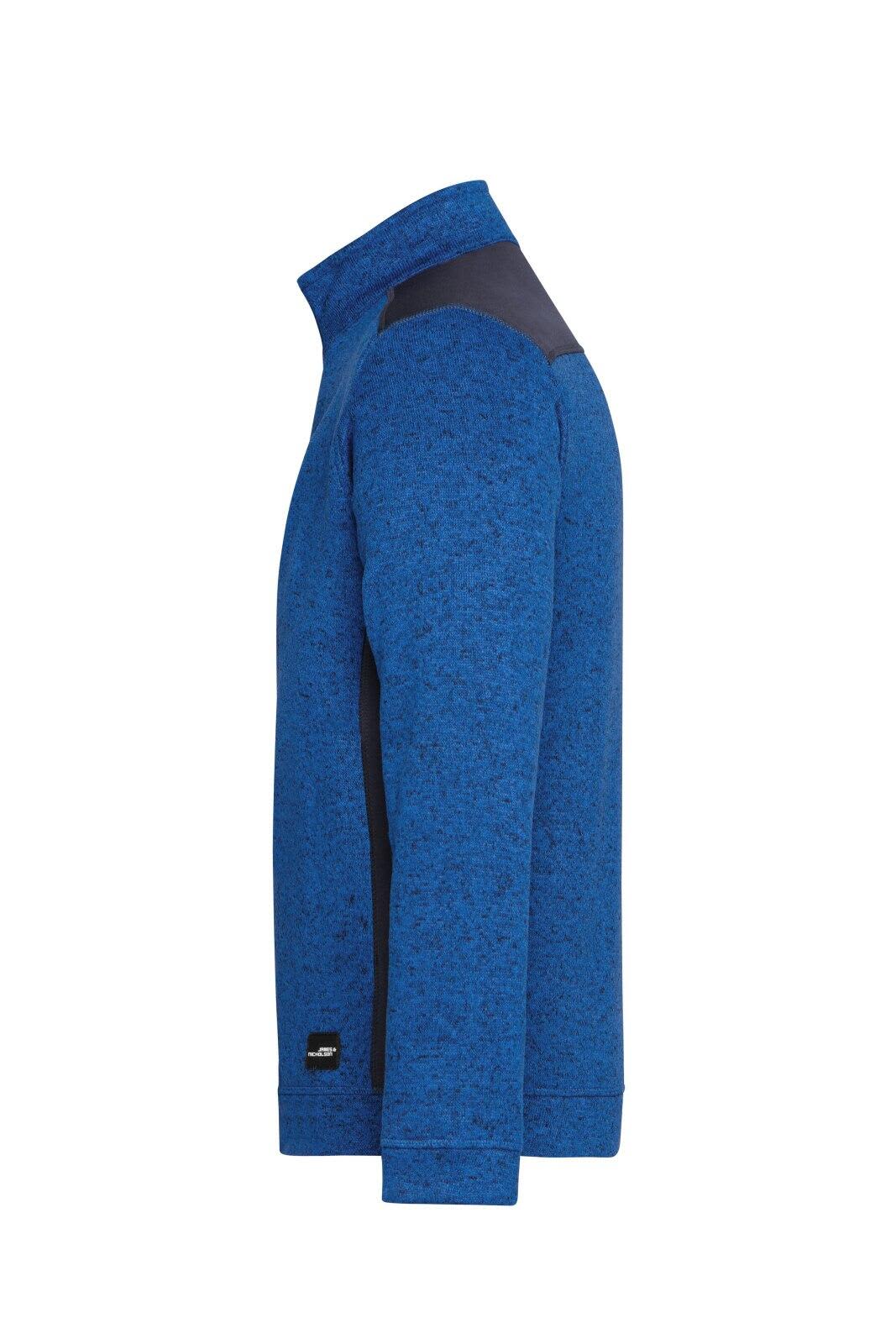 Mens Knitted Workwear Fleece Half-Zip
