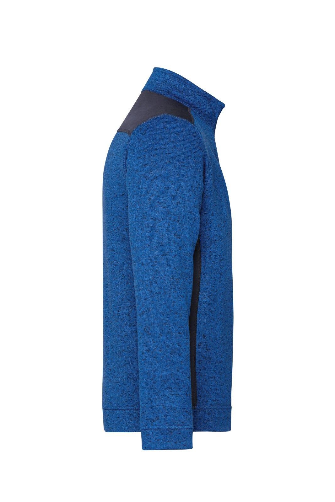 Mens Knitted Workwear Fleece Half-Zip