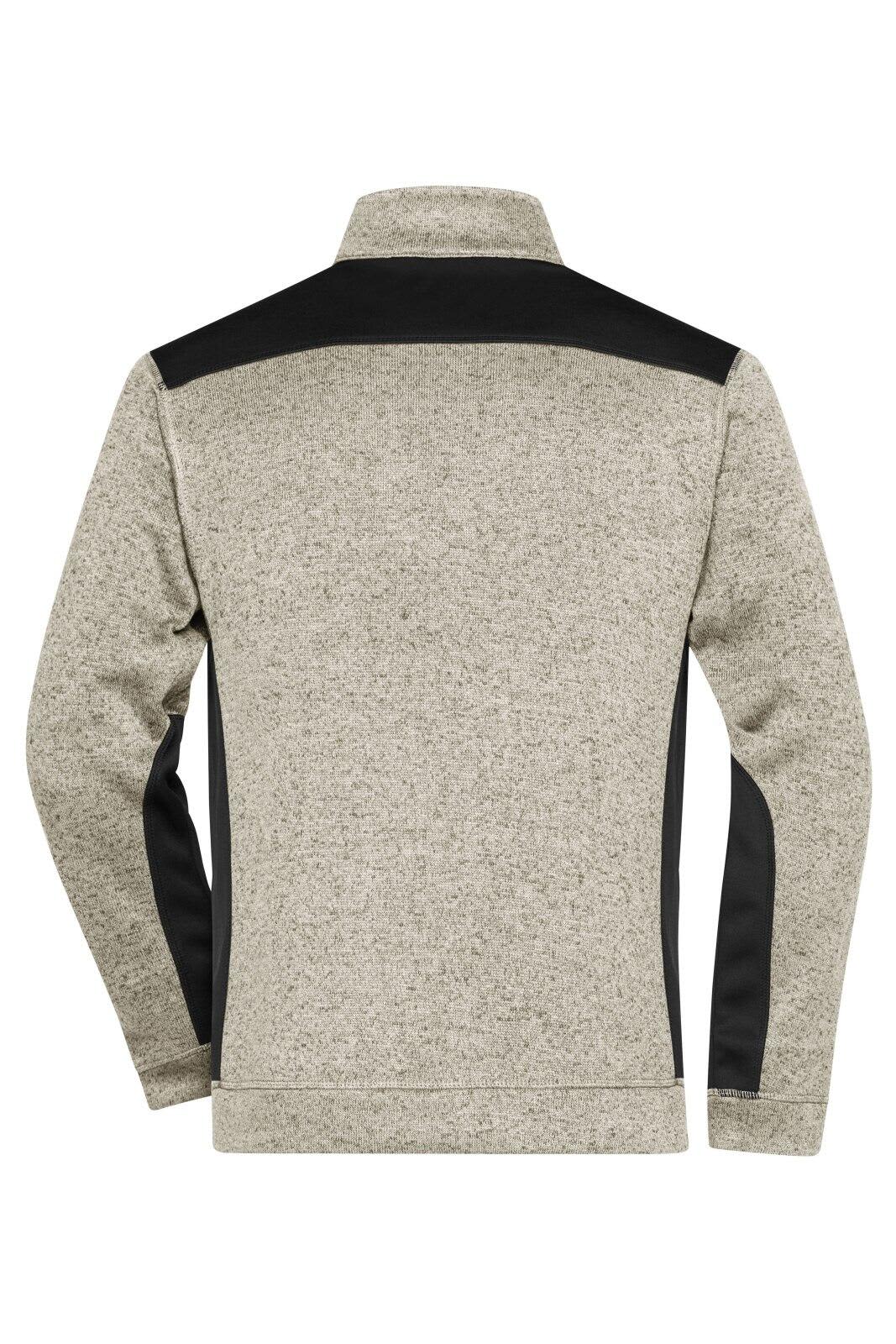 Mens Knitted Workwear Fleece Half-Zip