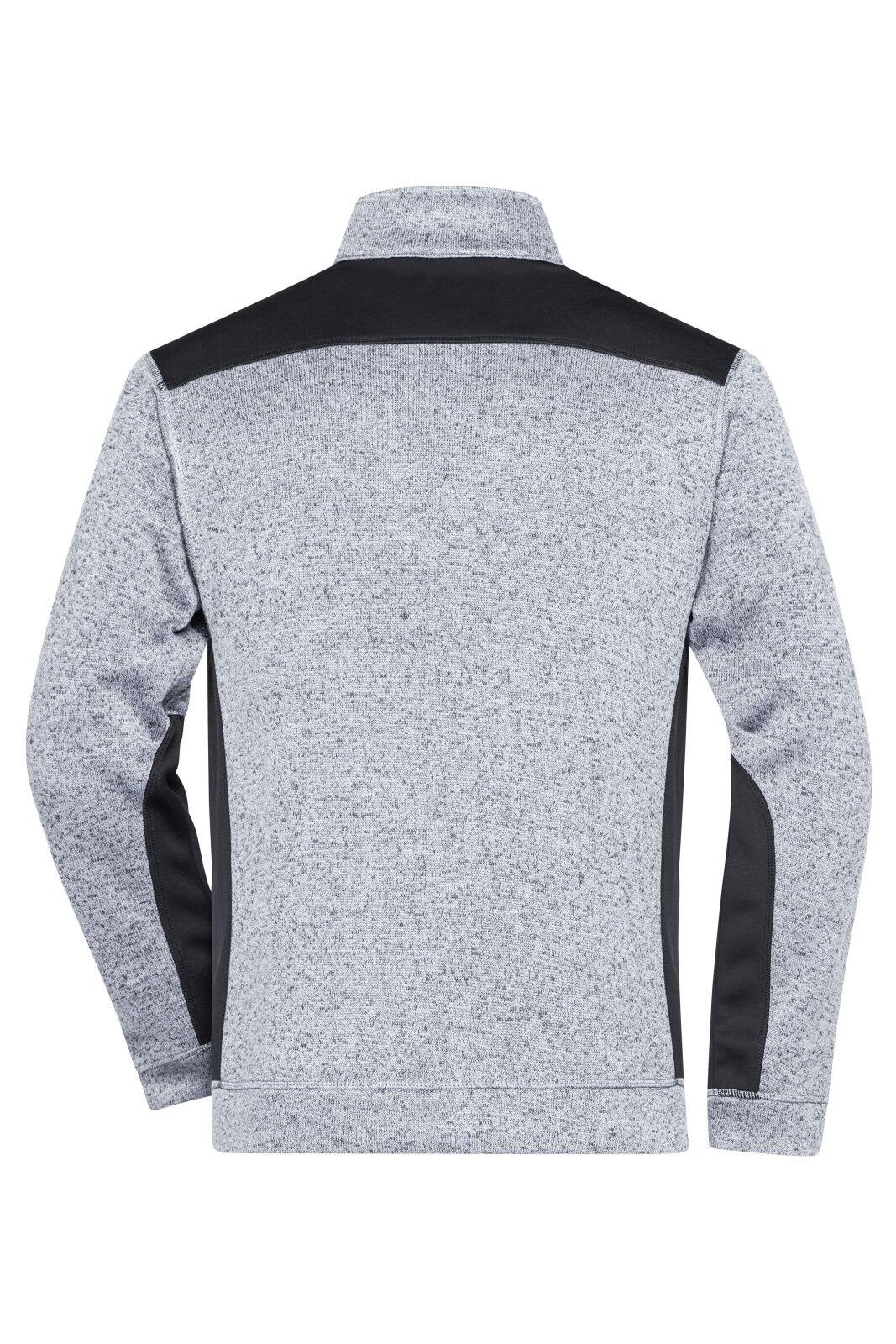 Mens Knitted Workwear Fleece Half-Zip