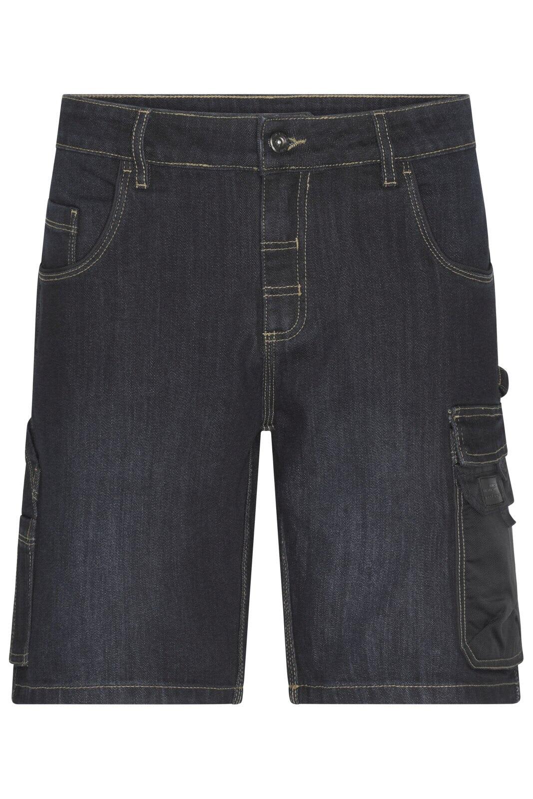 Workwear Stretch Bermuda Jeans