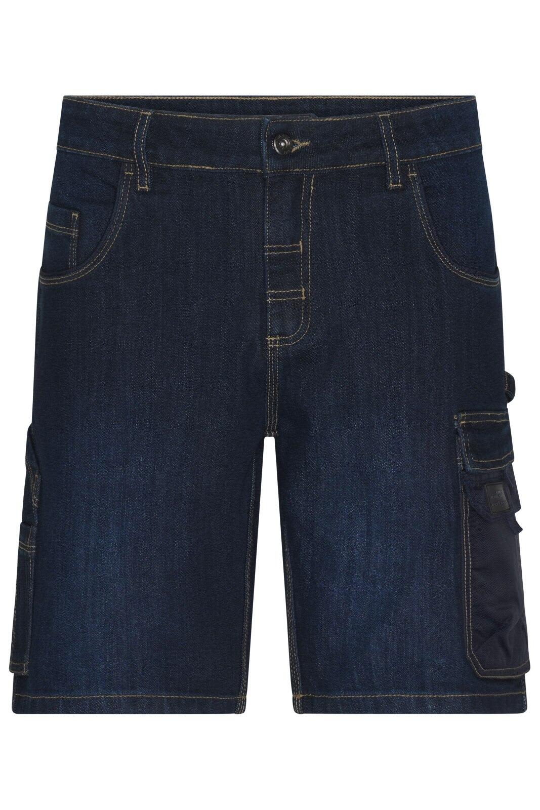 Workwear Stretch Bermuda Jeans