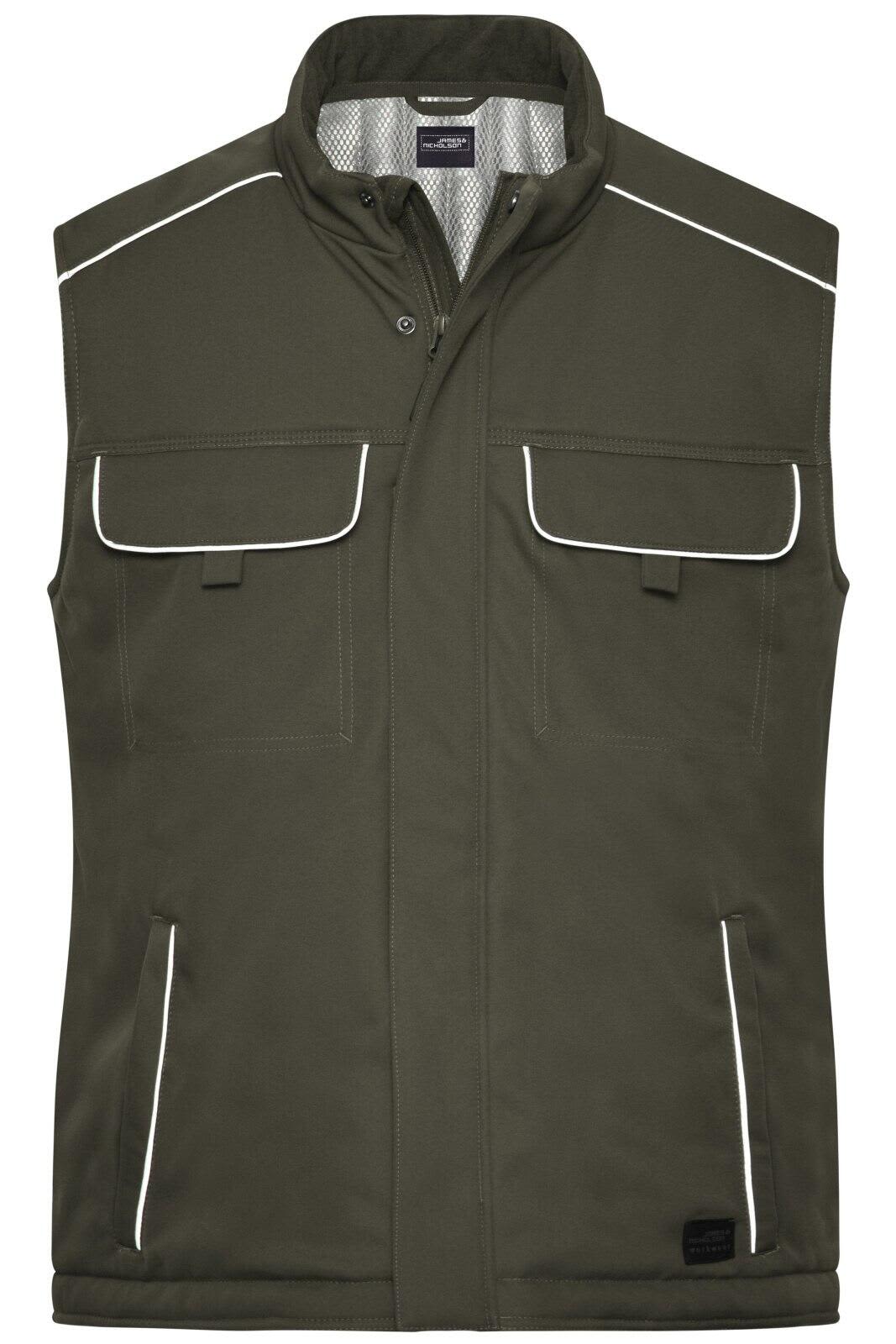 Workwear Softshell Padded Vest