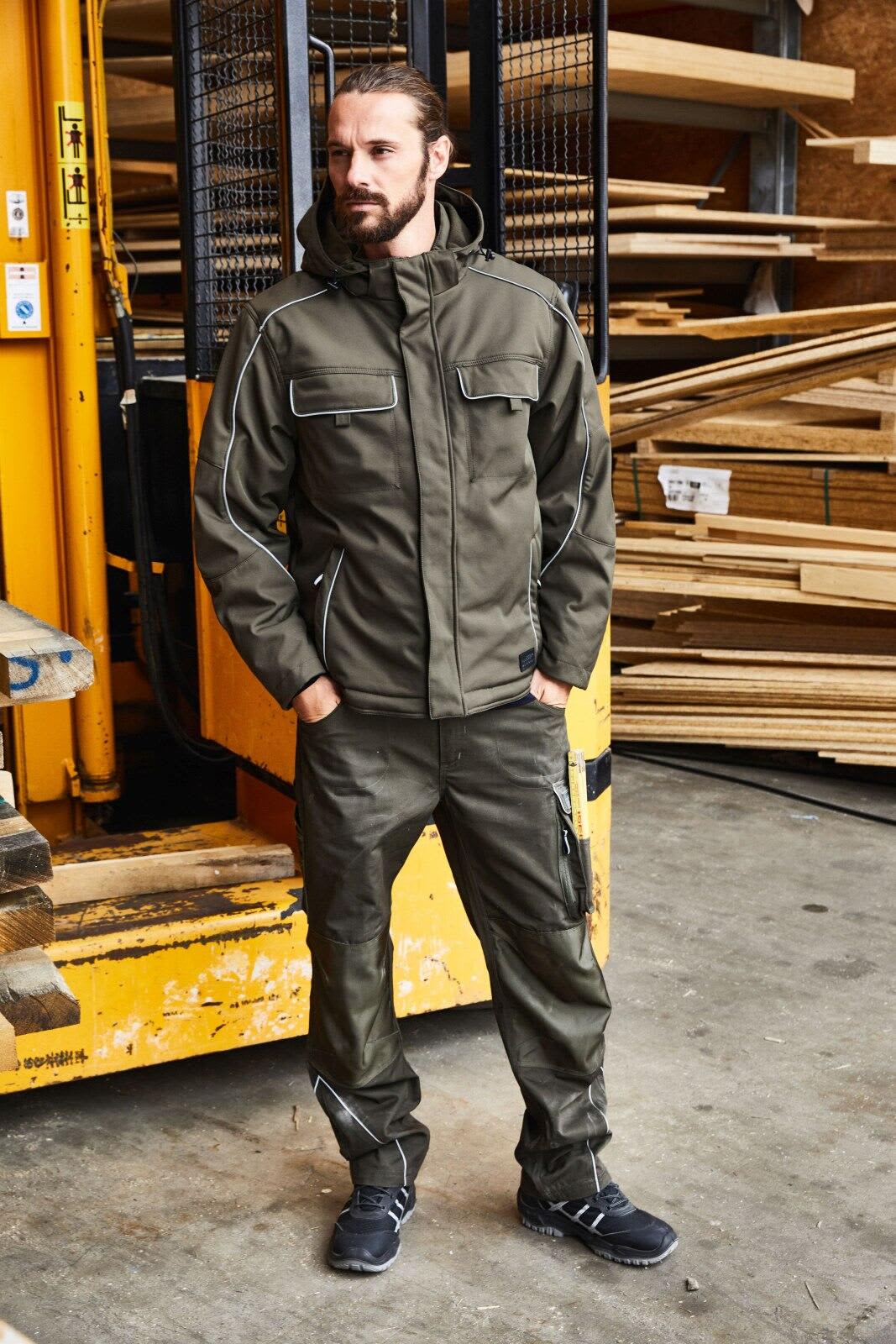 Workwear Softshell Padded Jacket