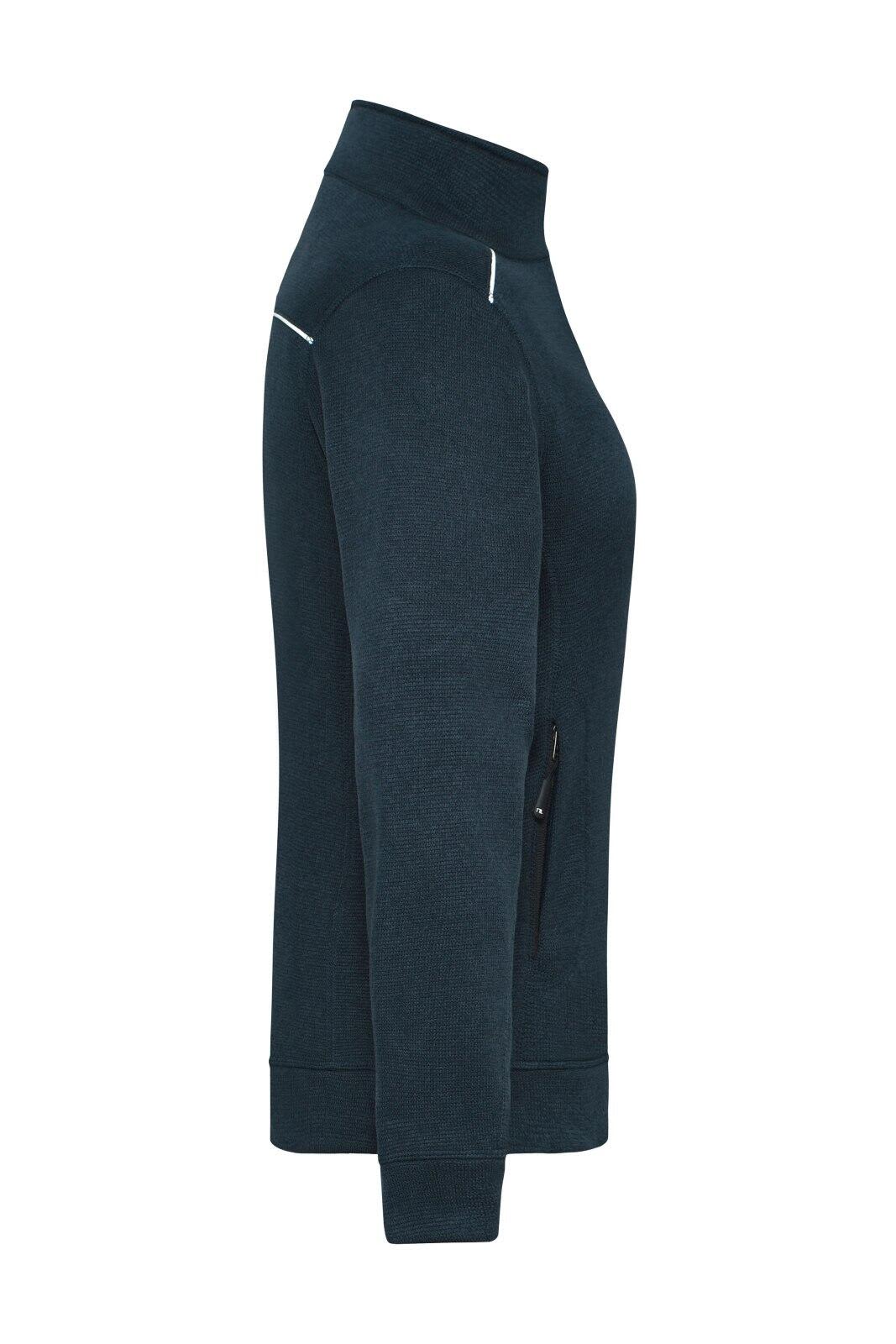 Ladies Knit Workwear Fleece Jacket