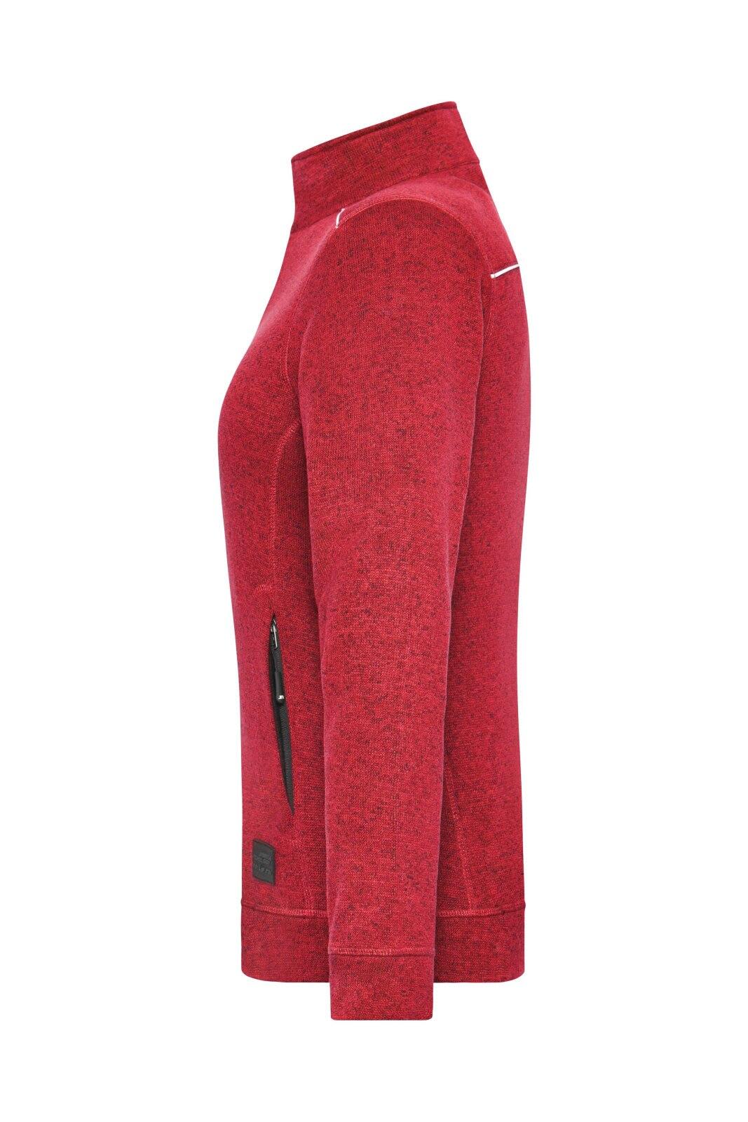 Ladies Knit Workwear Fleece Jacket