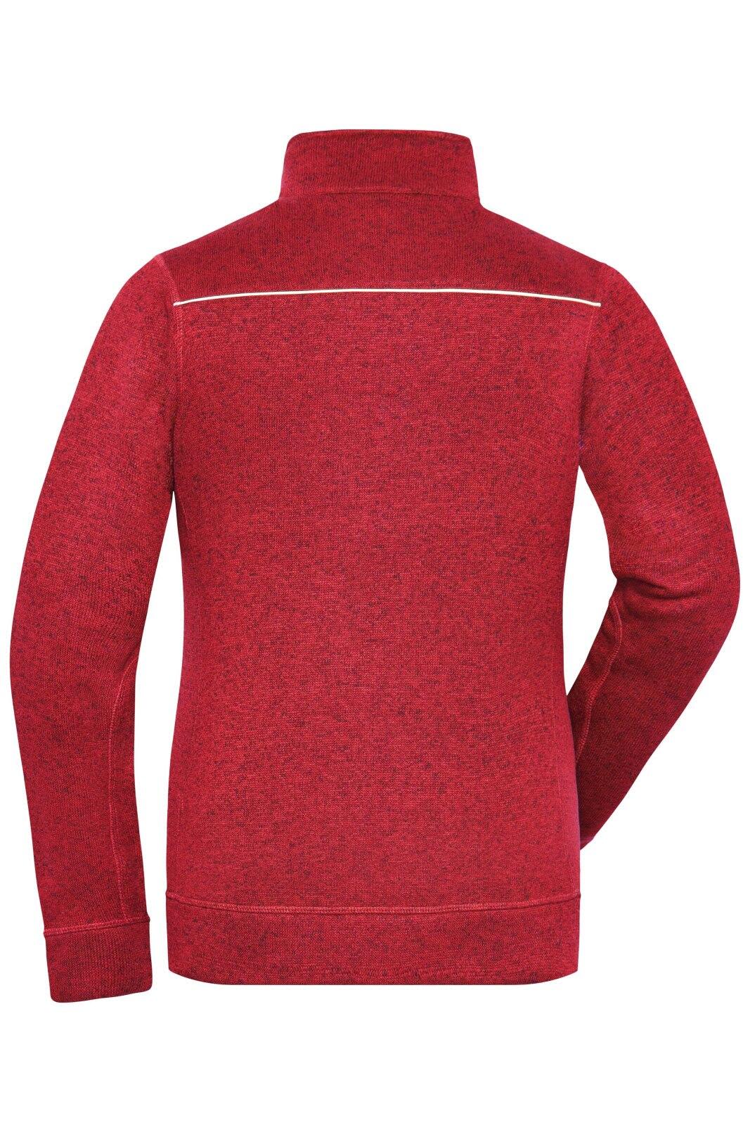 Ladies Knit Workwear Fleece Jacket