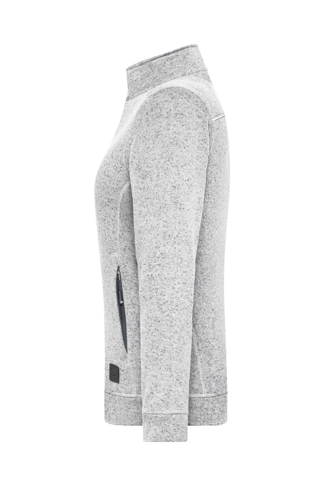 Ladies Knit Workwear Fleece Jacket