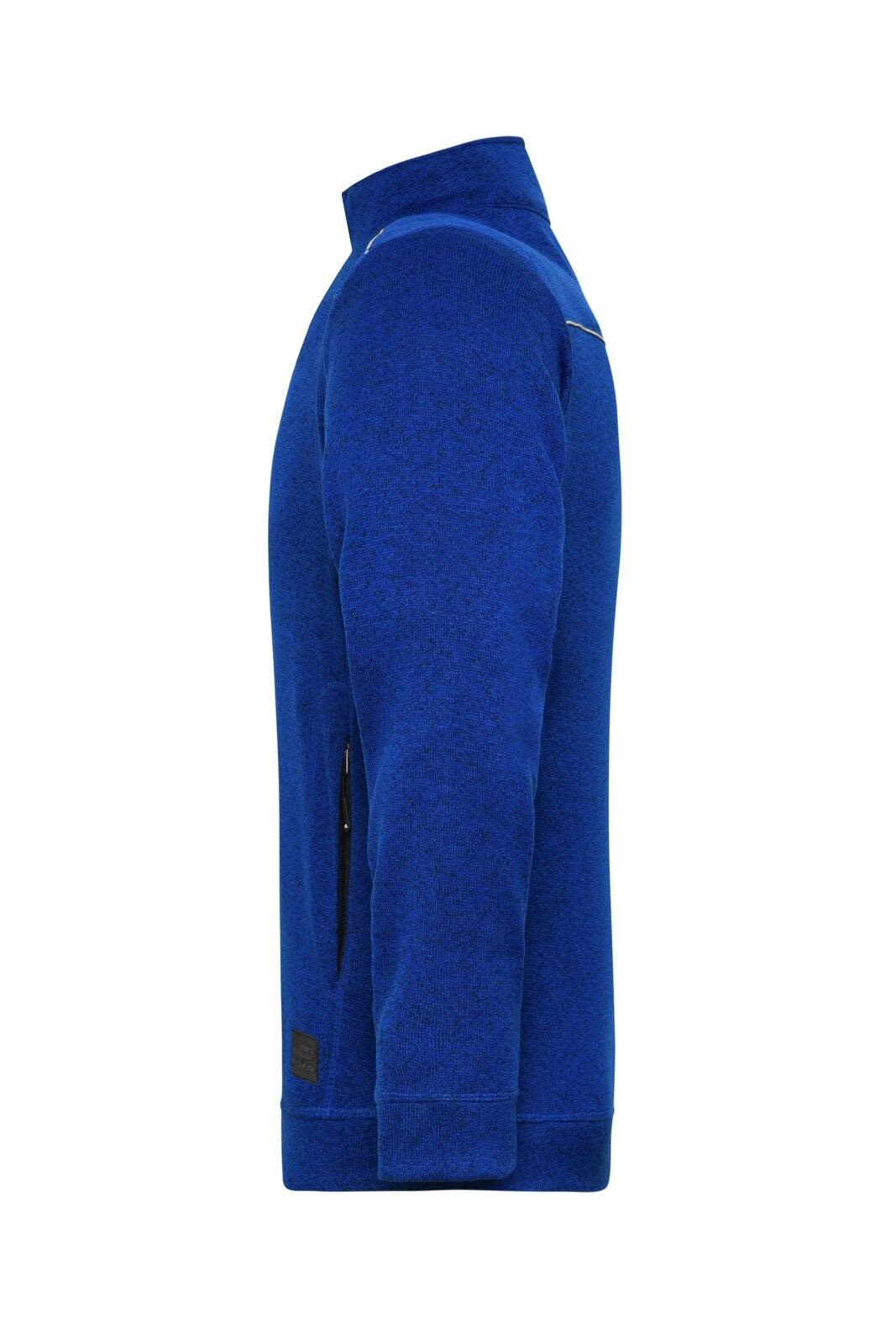 Mens Knit Workwear Fleece Jacket