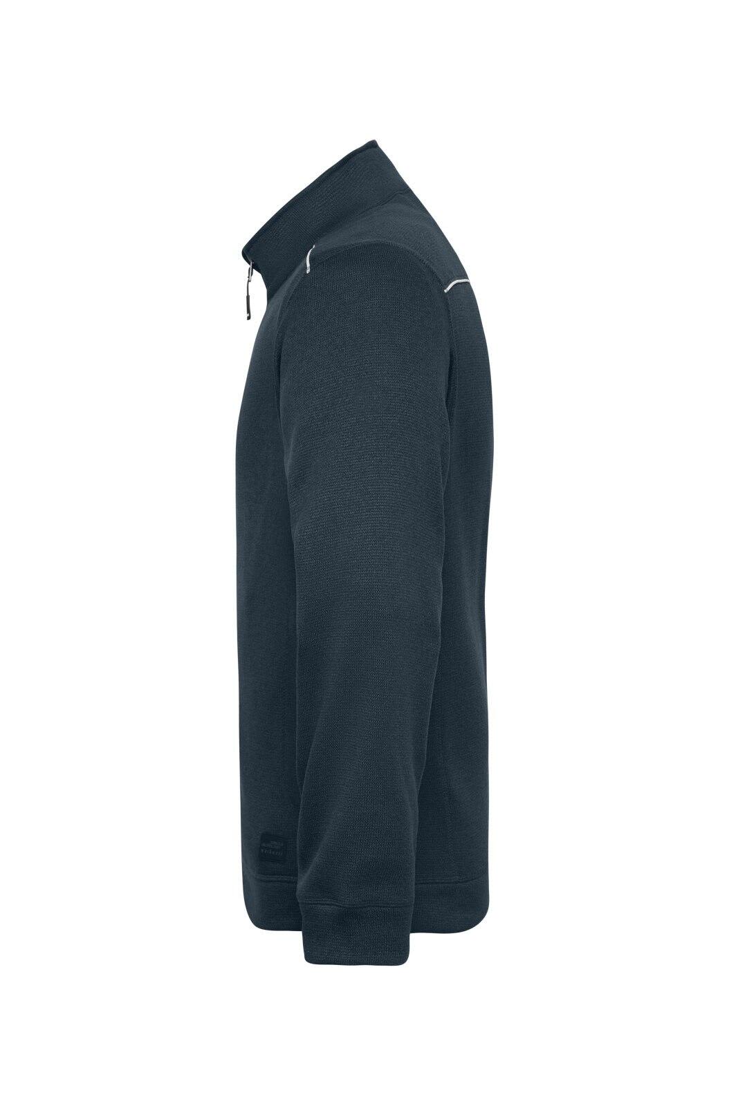 Mens Knit Workwear Fleece Jacket