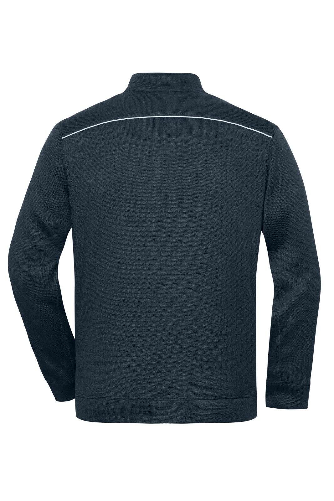 Mens Knit Workwear Fleece Jacket
