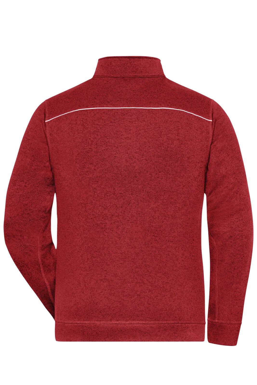 Mens Knit Workwear Fleece Jacket