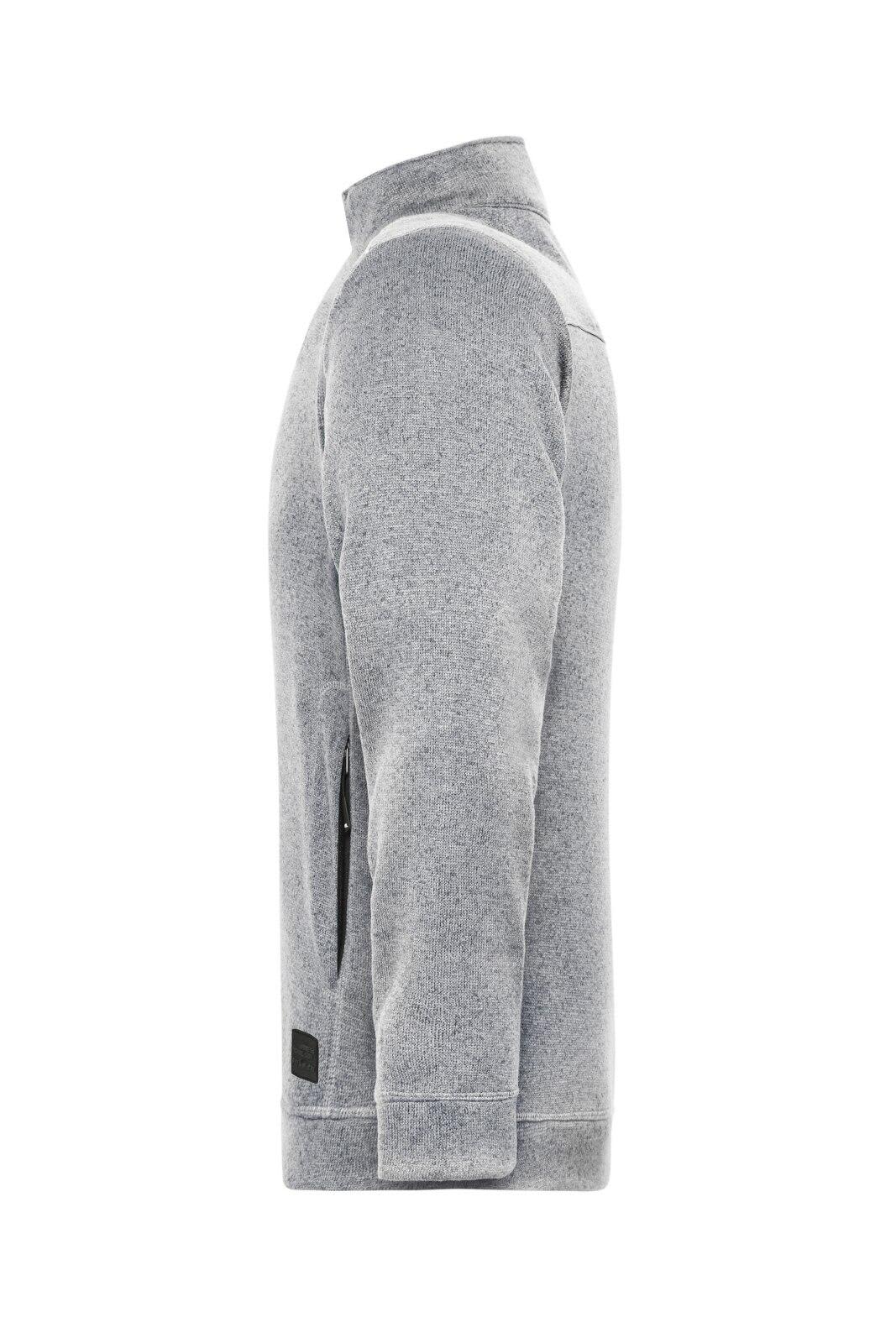 Mens Knit Workwear Fleece Jacket