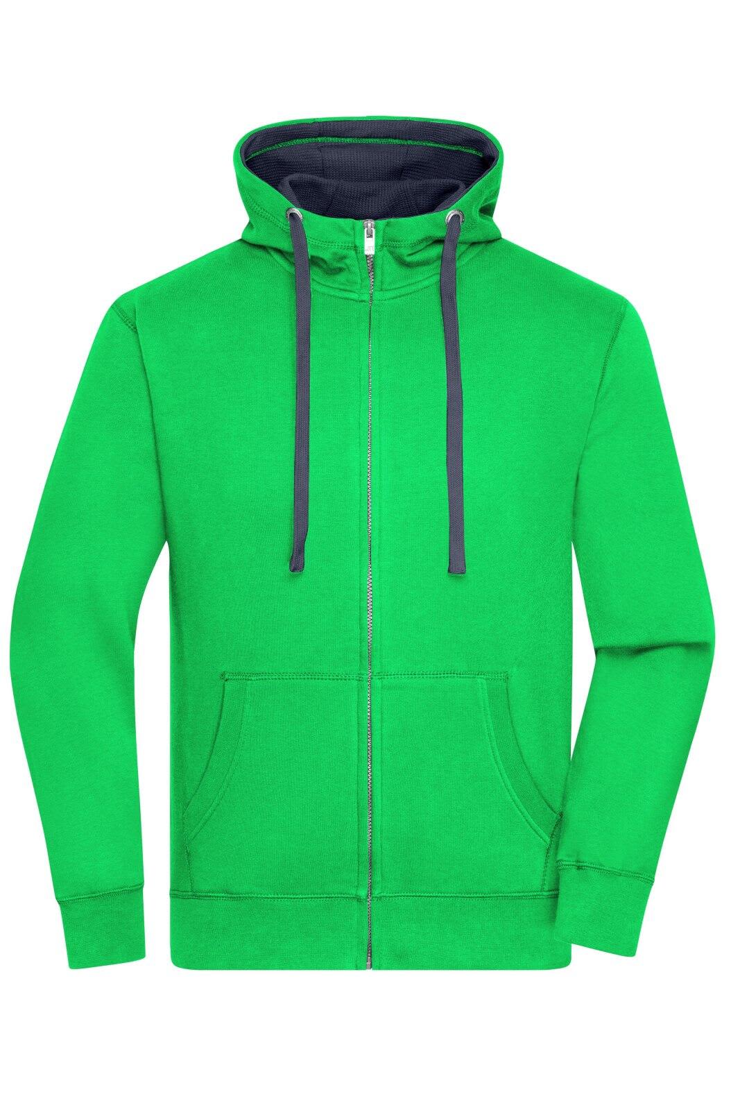 Mens Lifestyle Zip-Hoodie